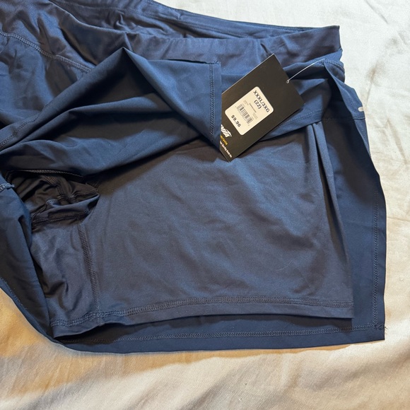 Avia Navy Blue Women's Athletic Running Workout Shorts With Liner XXXL - Picture 5 of 9